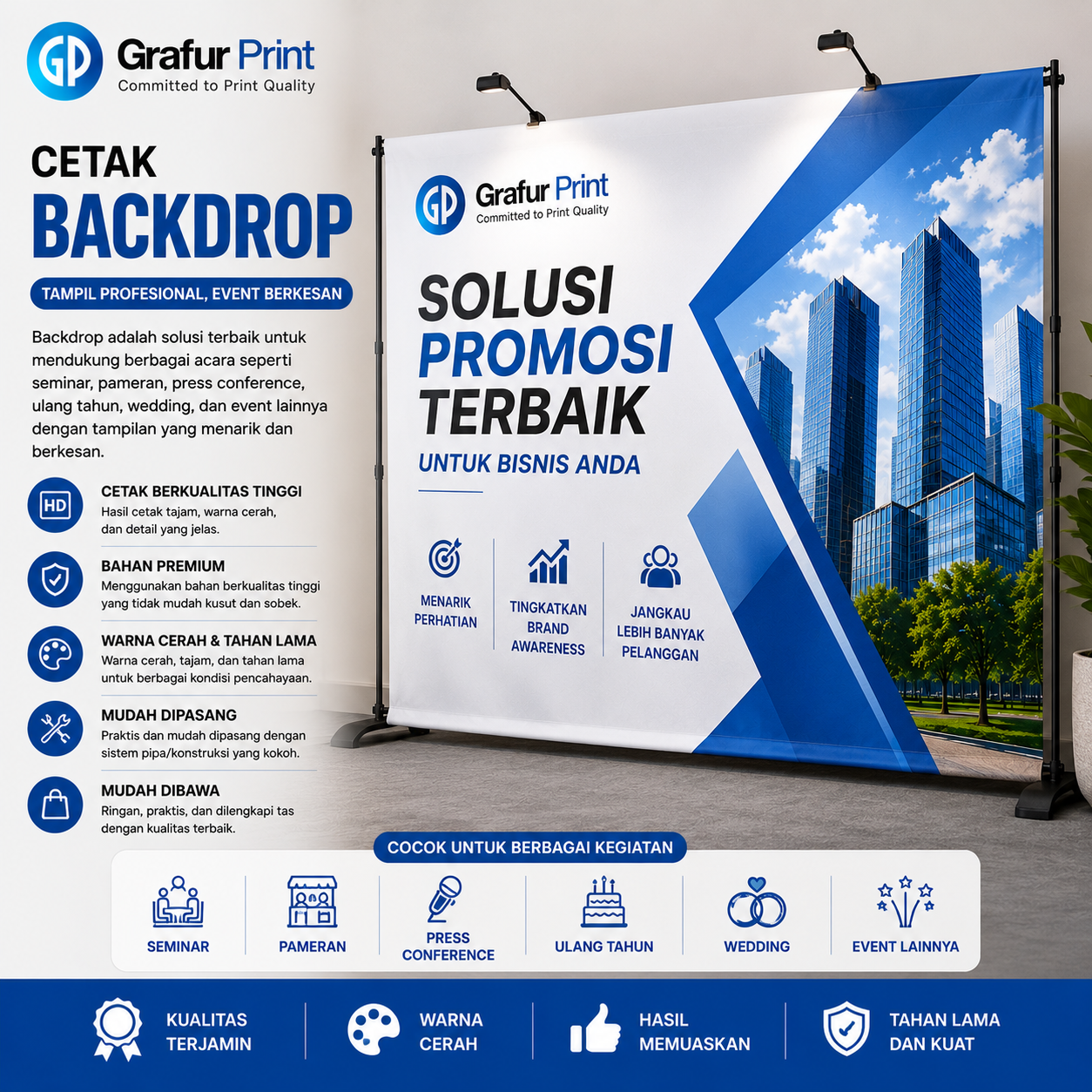 Backdrop 3 Meter